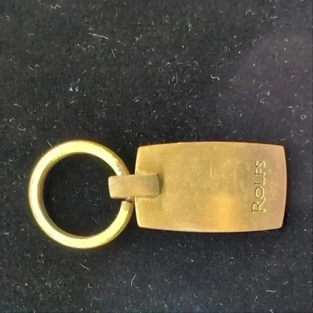 Brass Rolfs Key Chain or Luggage tag